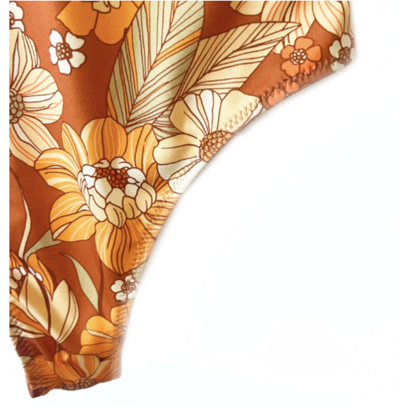 SOLD 🌼 ZARA One-Piece Floral Swimsuit Size Small NWT - Picture 6 of 7